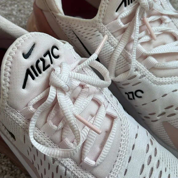 Nike Air Max 270 Light Soft Pink Rose White Womens Size 8 AH6789-604 - Picture 11 of 11